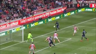 Danny Rose Goal vs Stoke City  260414 [upl. by Aelahc]