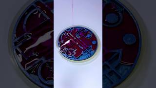 DIY Resin Art Easy Disc art diy craft [upl. by Iadam]