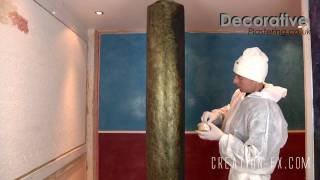 DECORATIVE PLASTERING TEST FOOTAGE [upl. by Fulcher]