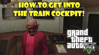 GTA Online  How To Get Into The Train Cockpit quotWall Breachquot Gta V [upl. by Anivad]