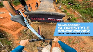 GoPro Getting Tricky in Cairns  Slopestyle Course Preview with Dawid Godziek [upl. by Annauj]