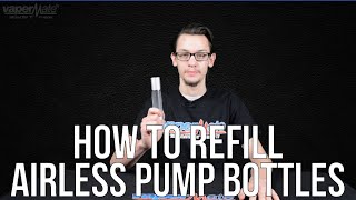 How to Refill Your Airless Pump Bottle [upl. by Huang]