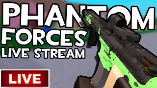 🔴 DONATE FOR SETUPS  PHANTOM FORCES  LIVE  SOMESTEVEN [upl. by Porty]