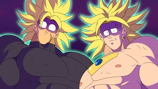 BROLY vs BROLY  Dragon Ball Animation [upl. by Miarfe]