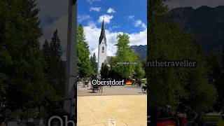 Oberstdorf is a must visit town in Germany 🇩🇪 germany [upl. by Hajin337]