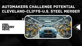 Automakers Challenge Potential ClevelandCliffsUS Steel Merger [upl. by Garbers]