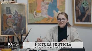 Lecția 5 Pictura pe sticla cu Ioana Duță [upl. by Anerbes9]