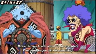 Luffy Reveals Aces Father To Ivankov English Sub [upl. by Dnalor]