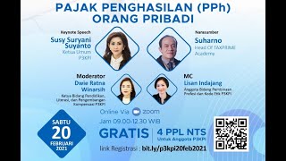 P3KPI Webinar  Pajak Penghasilan Orang PPh Pribadi [upl. by Gleason221]