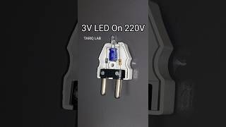 3V LED On 220V AC [upl. by Rhyne]