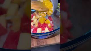 Jicama Fruit Salad shorts food cooking [upl. by Gracia619]