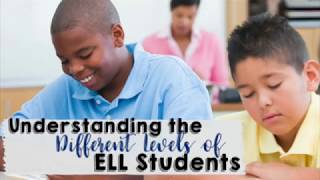 Understanding the Different Levels of ELL Students [upl. by Eltsryk]