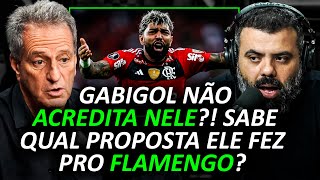 PRESIDENTE do FLAMENGO EXPÕE BASTIDORES com GABIGOL RODOLFO LANDIM [upl. by Tingey550]