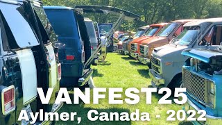 VAN TOUR  Vanfest 25  Best Vans In CANADA  Full Tour of Largest Custom Van  Truck Show [upl. by Cacka593]