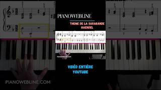 sarabande piano haendel pianotutorial pianowebline music [upl. by Jard]