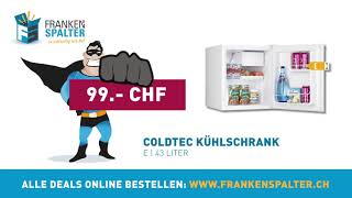 TVSpot DE Frankenspalter Coldtec KS42L Kühlschrank  Kibernetik TK81 Gefrierschrank [upl. by Sayles834]