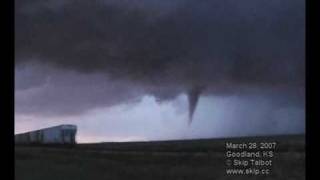 March 28 2007 Goodland KS Tornado [upl. by Jasisa]