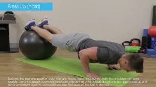 FitnessMad Swiss Ball workout guide [upl. by Nwahser]