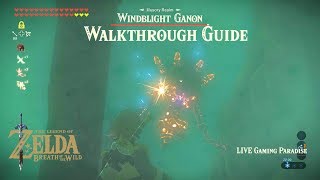 Breath of the Wild  EX Champion Revalis Song DLC 2 Illusory Realm Windblight Ganon [upl. by Anahpos]