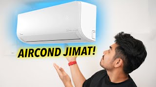 Aircond Inverter Paling JIMAT  SEJUK Pernah Aku Guna 30 vs 40 Energy Saving [upl. by Sanoj]