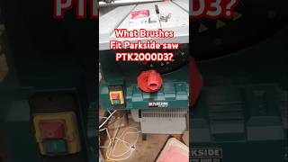 What Brushes fit Parkside PTK2000D3 saw powertools powertoolsrepairing parkside shorts [upl. by Gaskin]