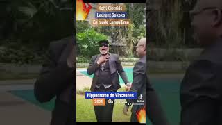 Koffi Olomide et Laurent sokoko en mode longilima [upl. by Adas]