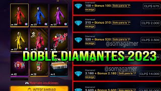 GARENA REGRESA TODOS LOS CRIMINALES EN FREE FIRE LATAM 2023 FECHA DOBLE DE DIAMANTES AGOSTO 2023 [upl. by Annoerb]