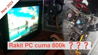 AKHIRNYA RAKIT PC PERTAMA GW ‼️ Cuma modal 400k bisa rakit pc [upl. by Hiller]