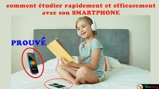 Comment Etudier Rapidement et Efficacement avec un Smartphone 2020  MémoireAuditive  TemaStudy [upl. by Nacul]