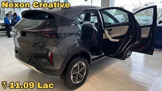 Tata Nexon Creative 2024  Nexon Creative Features amp Interior Price  Nexon RealLifeReview [upl. by Cantone]