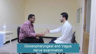 CS5  Glossopharyngeal amp Vagus nerves examination [upl. by Trimble797]