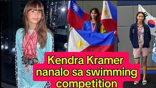 congratulations Kendra nanalo ng mga medalya sa swimming competition si Kendra Kramer [upl. by Allianora]