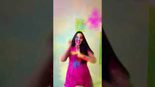 Balam pichkariHoli songholi dancebalam pichkari danceshort holidanceholidancesong shortsfeed [upl. by Kinsler754]