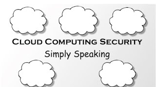 Cloud Computing Security  Simply Speaking [upl. by Adlesirhc]