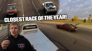 My Closest Race of the Year Back Side No Prep with the OG S10 [upl. by Ingamar]