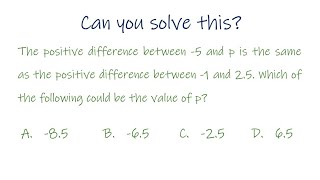 Digital SAT Math  The Easiest Way to Solve a Difficult Math Problem [upl. by Alessig]