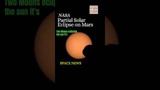 NASA Rover Spots GooglyEyed Solar Eclipse shorts science space [upl. by Norbel114]