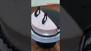 Chef style cake decorating sample design wonderful cake in short video [upl. by Vasiliki873]