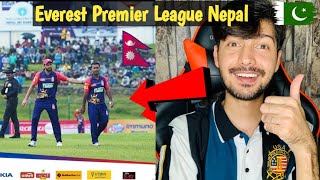 Pakistani Reaction On Everest Premier League Nepal  Kathmandu Kings XI vs Lalitpur Patriots [upl. by Alderman]