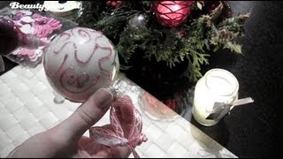 DIY Kerstbal versieren ASMR [upl. by Newby211]