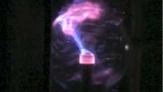 Spinning Plasma Ball Experiment [upl. by Aretak]