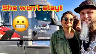 057 Passport Trucker Will She Leave me After the Green Card Lease Purchase Trucking Vlog [upl. by Retha]