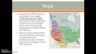 Sectionalism and Manifest Destiny 18401860 [upl. by Hevak]