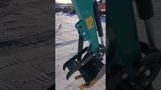 AGT Industrial QH12 Mini Excavator  1 Minute Walk Around farming bobcat agriculturalmachinery [upl. by Eehc]