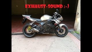 YAMAHA YZF R6 2003 SOUND TEST [upl. by Drannel]