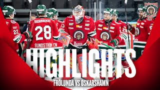 HIGHLIGHTS Frölunda vänder och slår Oskarshamn med 31 [upl. by Moretta]