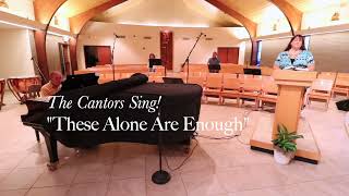 Saint Hubert Church Cantors Sing quotThese Alone Are Enoughquot [upl. by Dnomse]