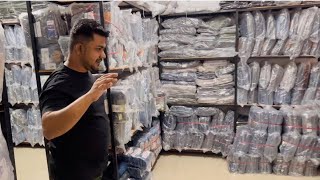 PUNE JEANS WHOLESALE  IMP JEANS ₹100 SASTHA SHIRT  MARKET IN PUNE WHOLESALER [upl. by Odnomra]