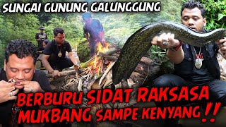 MUKBANG SIDAT RAKSASA DI GUNUNG GALUNGGUNG⁉️IKAN BERWUJUD ULAR YANG SULIT DITANGKAP [upl. by Danna221]