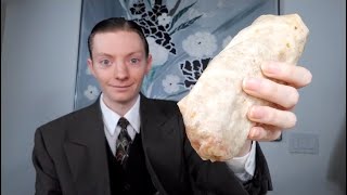 Taco Bells NEW Classic Cheesy Double Beef Burrito Review [upl. by Mandler]